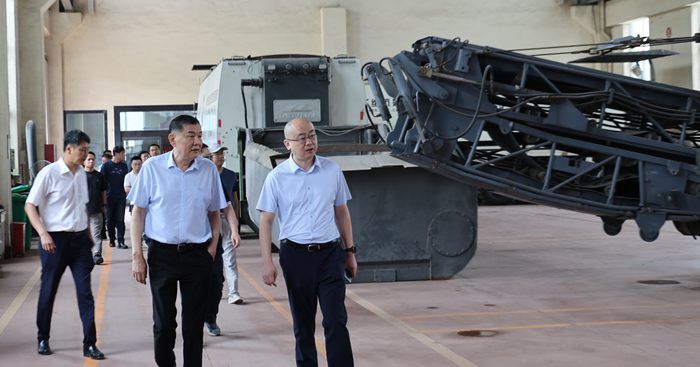 常州經開區(qū)建設局團隊到訪高遠路業(yè)集團